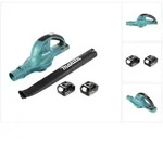 Makita DUB 361 M 2x 18 V / 36 V Akku Laubbl&auml;ser Gebl&auml;se + 2x Makita BL 1840 B...