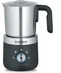 SEVERIN Milchaufsch&auml;umer SM 3588 - Schwarz/Silber