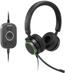 SNOM Headset-Binaural Kopfb&uuml;gel A330D - Schwarz