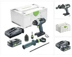 Festool TPC 18/4 I-Basic Akku Schlagbohrschrauber 18 V 75 Nm Brushless + 1x Akku 4,0