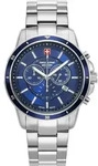 Swiss Alpine Military 7089.9135SAM Herrenuhr Chronograph - Silber