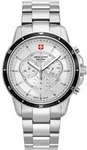 Swiss Alpine Military Herren Uhr Chronograph Analog Quarz 7089.9132SAM Edelstahl -