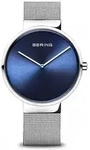BERING Uni Armbanduhr silber blau 14539 007