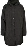 Urban Classics Ladies - Oversized Diamond Quilted Parka - XS - Schwarz - XS