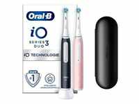 Oral-B Elektrische Zahnbürste - iO3 + 2. Handstück - Black/Pink