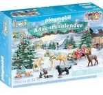 PLAYMOBIL Horses of Waterfall 71345 Adventskalender Pferde: Weihnachtliche