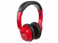 Audiocore Bluetooth Over-Ear Kopfhörer Schwarz (Rot)