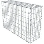 Gabione 100 cm x 70 cm x 30 cm (L x H x T), Maschenweite 5 cm x 10 cm, Spirale