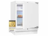 Exquisit Unterbau-Kühlschrank UKS130-4-FE-010D | 121 l Nutzinhalt | Weiß