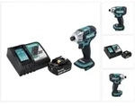 Makita DTS 141 RG1 Akku Impulsschrauber 18 V 40 Nm 1/4" Brushless + 1x Akku 6,0...