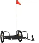 vidaXL Fahrradanh&auml;nger Schwarz 135x70x37 cm Eisen - Schwarz