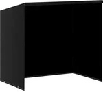 vidaXL Hollywoodschaukel-Schutzh&uuml;lle 10 &Ouml;sen 255x145x170 cm - Schwarz