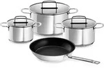 Schulte-Ufer Set 1122 Industar Topfset 7tlg. inkl. DIAMAS-PRO 28 cm Bratpfanne,