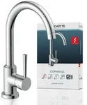 SCH&Uuml;TTE K&uuml;chenarmatur CORNWALL Niederdruckarmatur Chrom - Silber