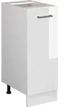 Apothekerschrank Vicco R-Line Wei&szlig; Hochglanz 30 cm ohne Arbeitsplatte, Model...