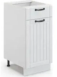 K&uuml;chenunterschrank Vicco Fame-Line Wei&szlig; Landhaus 40 cm ohne Arbeitsplatte, Model