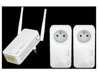 Strong Powerline WiFi 600 Triple Pack V2, 600 Mbit/s, IEEE 802.11b, IEEE 802.11g,