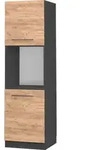 Herdumbauschrank Vicco Fame-Line Goldkraft Eiche 60 cm offen, Model 38563 -