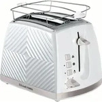 Russell Hobbs Toaster 26391-56 Wei&szlig; Auftaufunktion Kr&uuml;melfach 850W 6 Stufen - Wei&szlig;