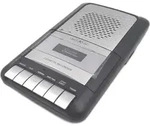 Reflexion CCR8014 - Tragbarer Recorder mit One Touch Recording, AUX-IN,