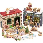 yoamo Wichtelwerkstatt Adventskalender mit Spielkoffer f&uuml;r Kinder mit...