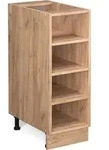 K&uuml;chenregal Vicco Fame-Line Goldkraft Eiche 30 cm ohne Arbeitsplatte, Model 38231 -