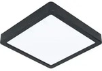 EGLO LED Deckenleuchte Fueva 5, 21 cm, Aufbauleuchte aus Stahl und einer Kunststoff