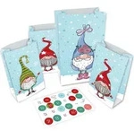 ROTH Adventskalender zum Bef&uuml;llen - 24 Adventst&uuml;tchen "Wichtel" mit 24 T&uuml;ten zum