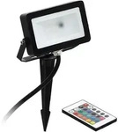 EGLO LED RGB Au&szlig;en-Strahler Faedo 4, IP44, RGB, dimmbar, 900lm, 3000K, 98185