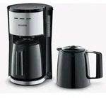 SEVERIN Filterkaffeemaschine mit 2 Thermokannen KA 9308 KA 9308 aus Kunststoff,