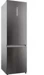 K&uuml;hl-Gefrier-Kombination Edelstahlfront Dark Inox 409 L Haier HDPW5620ANPD - Silber
