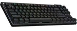 Logitech G PRO X TKL, Kabellos, RF Wireless + Bluetooth, Mechanischer Switch, AZERTY,