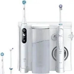 Center OxyJet Reinigungssystem - Munddusche + Oral-B iO6 (wei&szlig;) - Wei&szlig;