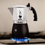 Bialetti Brikka, Mokka-Kanne, 0,1 l, Schwarz, Edelstahl, Aluminium, 2 Tassen,
