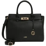 L.Credi Handtasche KONSTANZE Taschen Kunstleder Schwarz- - Schwarz