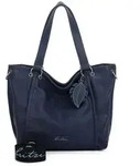 Fritzi aus Preu&szlig;en Shopper Umh&auml;ngetasche Eco Fritzi02 Blue dunkelblau -...