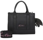 Fritzi aus Preu&szlig;en Umh&auml;ngetasche Handtasche Eco Square Crossbody Bag Black schwarz