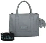 Fritzi aus Preu&szlig;en Umh&auml;ngetasche Handtasche Eco Square Crossbody Bag Sky blaugrau -