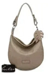 Fritzi aus Preu&szlig;en Schultertasche Umh&auml;ngetasche Eco Hobo Bag Mud hellbraun -
