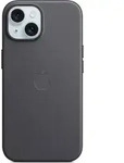 Apple Feingewebe Case iPhone 15 schwarz - Schwarz