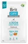 Brit 8595602558872, Junior, jede Rasse, Gro&szlig; (26-44 kg), Lachs, 3 kg