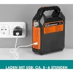EASYmaxx Solar-Generator Kit 4500mAh 2 Auflademodi: Solarpanel oder USB Aufladen von