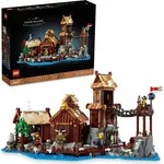 LEGO 21343 Ideas Wikingerdorf Modellbausatz f&uuml;r Erwachsene, gro&szlig;es Set mit