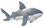 Ck Jumbo Grosser Weisser Hai 96 Cm - Grau/Wei&szlig;