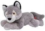 Wild Republic Plusch-Wolf - Pluschtier - Eco-kins - Kuschelwolf - Grau