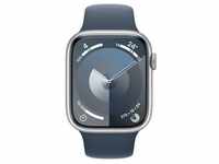 Apple Watch Series 9 Aluminium Silber Silber 45 mm ML 150-200 mm Umfang...