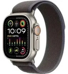 Apple Watch Ultra 2 49mm Blau/Schwarz Trail Loop - S/M - Silber