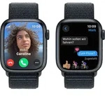 Apple Watch 9 Cell 41mm Alu Mitternacht Sport Loop - Schwarz