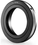 Walimex T2 Adapter kompatibel mit Canon EF-Bajonett EOS - 60 x 60 x 20 mm -