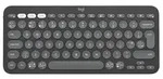 Logitech Pebble Keys 2 K380s, Mini, Kabellos, Bluetooth, Scherenschalter, QWERTY,